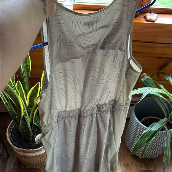 FLX Mint Sleeveless Dress with Abstract Pattern - Picture 7 of 10